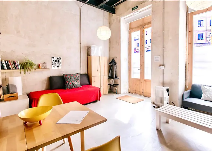 Estudio Loft en el centro de Madrid reformado en enero 2024